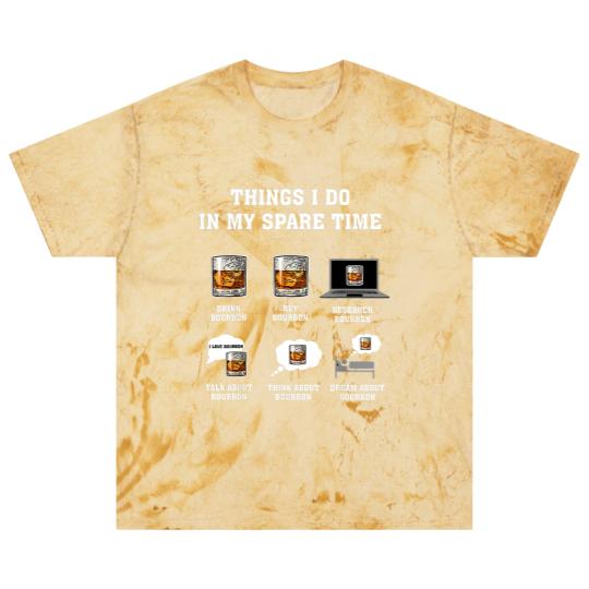 Discover Things I Do In My Spare Time Drink Bourbon By Bourbon Blast T Shirts