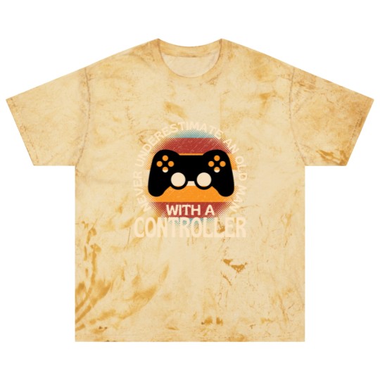 Discover Old Man With A Controller Blast T Shirts