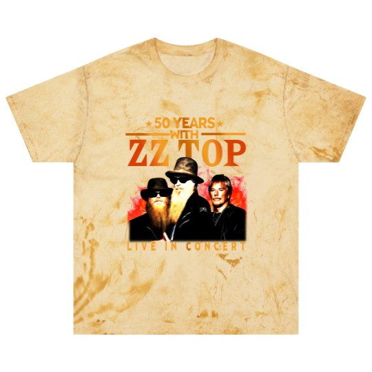 Discover ZZ Top 50 Years Live In Concert The Memories Blast T Shirts, ZZ Top Blast T Shirts