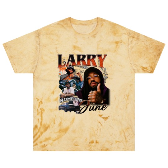 Discover Larry June Unisex Blast T Shirts larry june,larry june Blast T Shirts,good job larry,orange Blast T Shirts