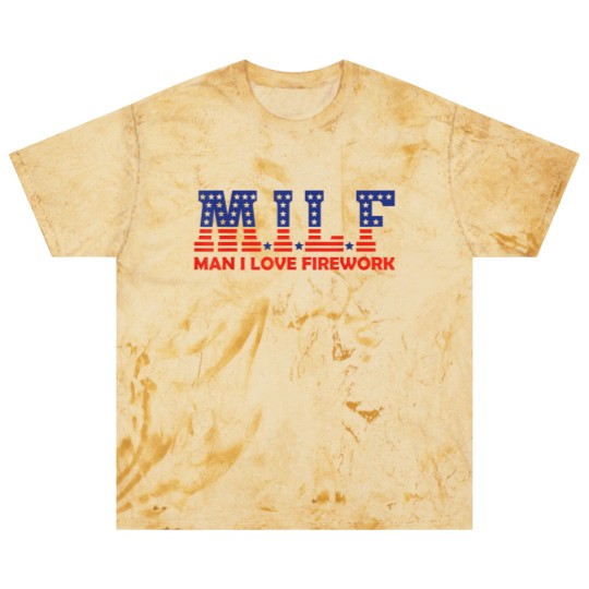 Discover MILF Man I Love Fireworks Funny American 4th Of July Men Blast T Shirts