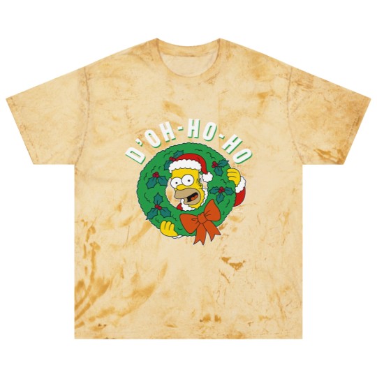 Discover The Simpsons Christmas Santa Homer D'Oh-Ho-Ho Alt Blast T Shirts