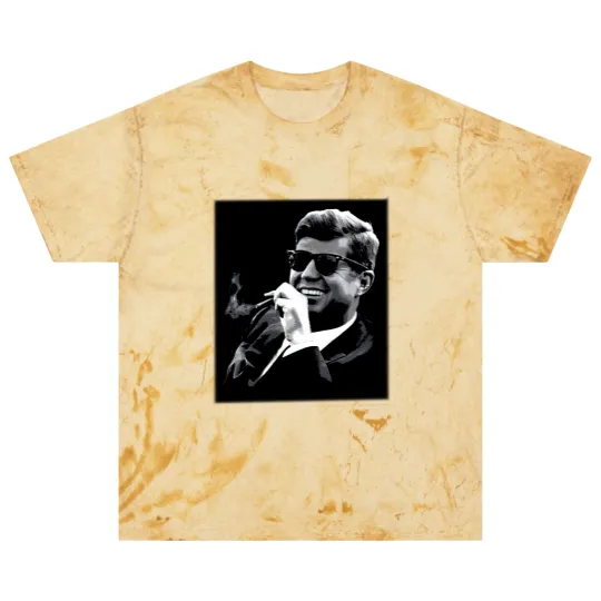 Discover John F. Kennedy Cigar & Sunglasses Blast T Shirts