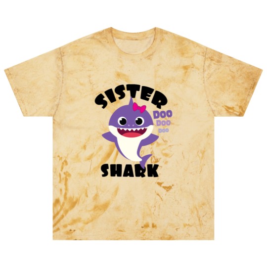 Discover Sister Shark Gift Cute Baby Shark Matching Family Blast T Shirts