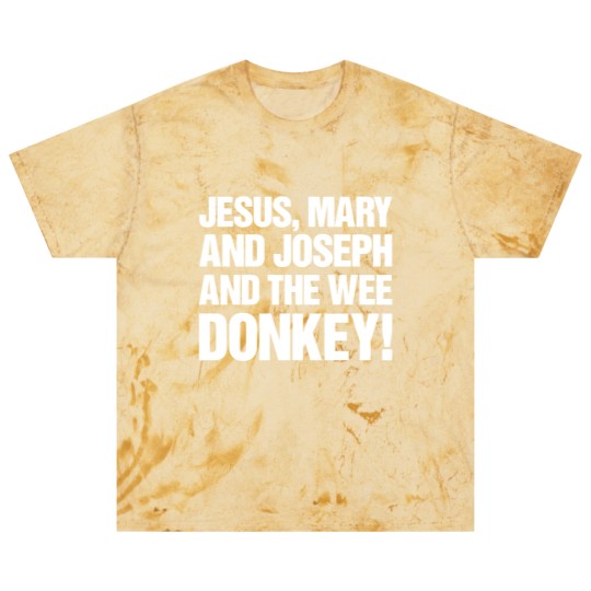 Discover Jesus, Mary And Joseph And The Wee Donkey - Line Of Duty - Blast T Shirts