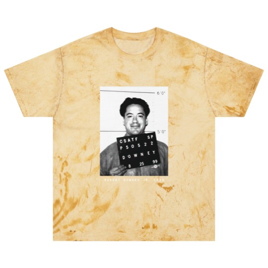 Discover Robert Downey Jr. 1999 Actor Mugshot Blast T Shirts