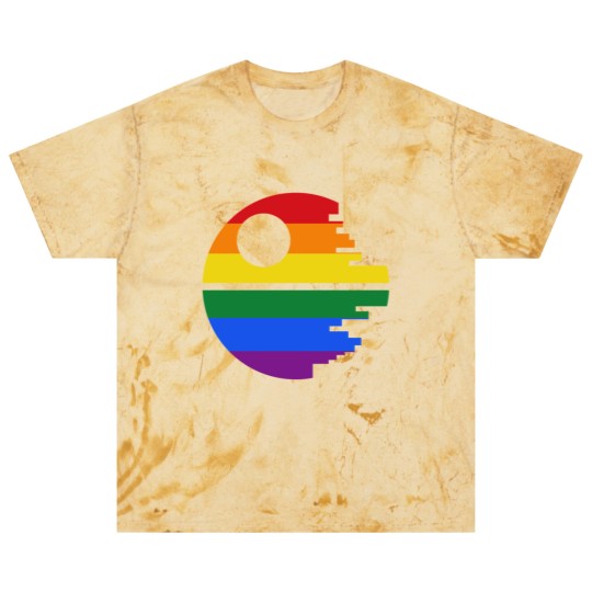 Discover Rainbow Death Star Blast T Shirts
