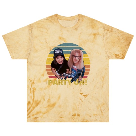 Discover Wayne's World Retro Vintage Blast T Shirts, Party On Vintage Blast T Shirts