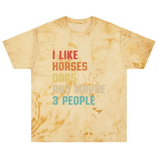 Discover I Like Horses Dogs And Maybe 3 People Blast T Shirts, Women Horse Lover Blast T Shirts, Horse mom Blast T Shirts