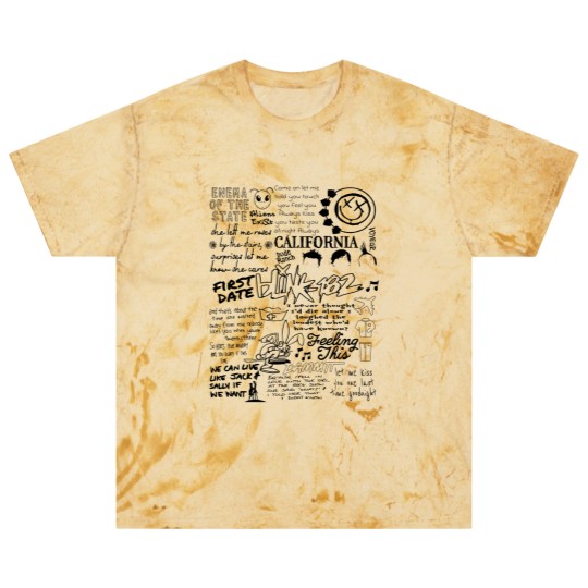 Discover B182 Blast T Shirts, Blink -182 World Tour 2023, Pop-Punk Band Blast T Shirts