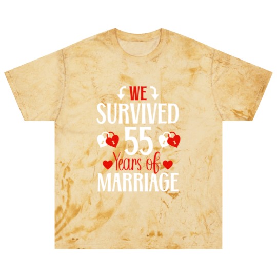 Discover 55th Wedding Anniversary 55 Year Marriage Romantic Blast T Shirts