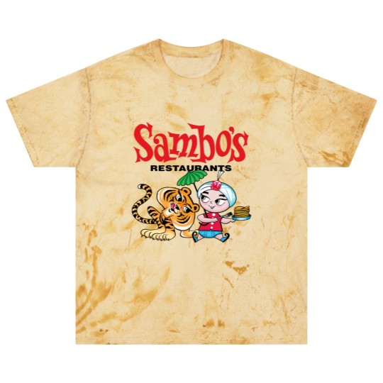 Discover Sambo's Restaurant Logo with Sambo and Tiger Blast T Shirts
