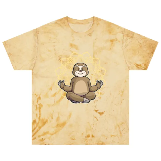 Discover Yoga Sloth My Spirit Animal Meditation Namaste Lazy Animal Blast T Shirts