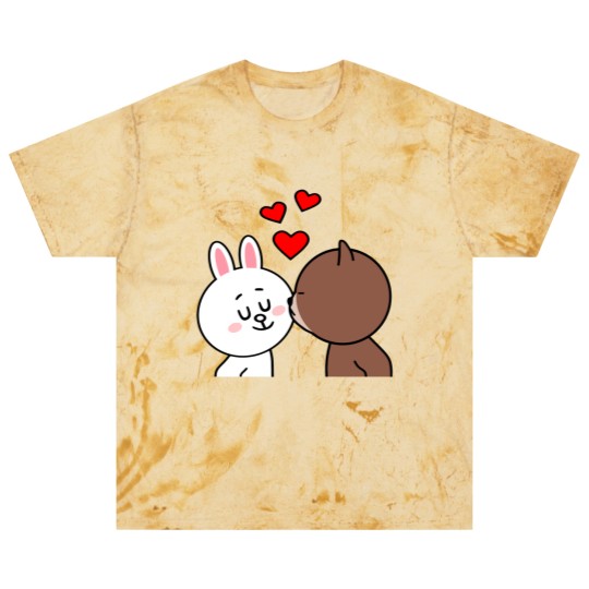 Discover Brown Bear Cony Bunny Rabbit The Kiss Blast T Shirts
