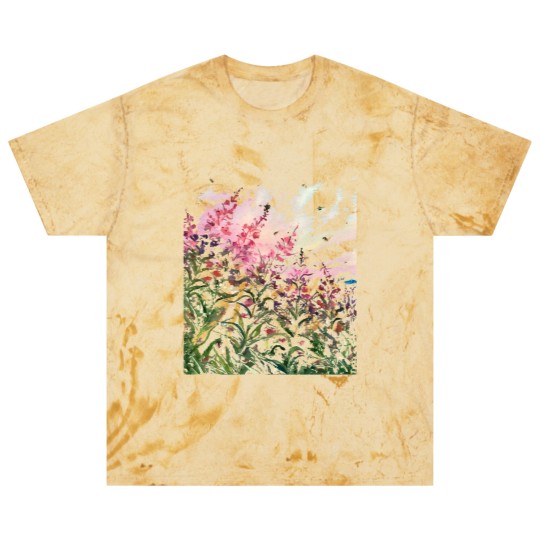 Discover Wildflowers Watercolor T- Blast T Shirts Wildflowers T- Blast T Shirts Blast T Shirts