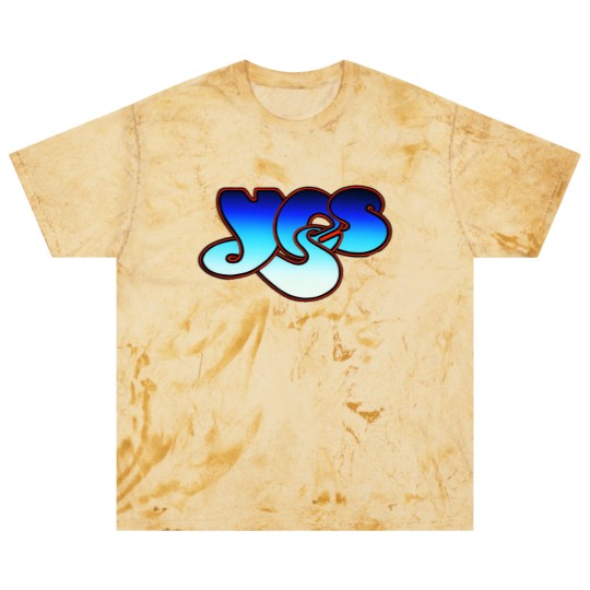 Discover Blue Yes Logo Blast T Shirts