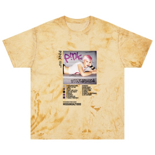 Discover Pink Missundaztood Album Blast T Shirts