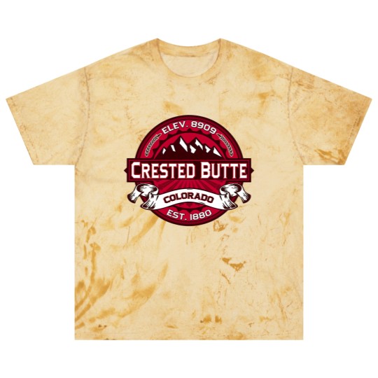 Discover Crested Butte Logo Blast T Shirts