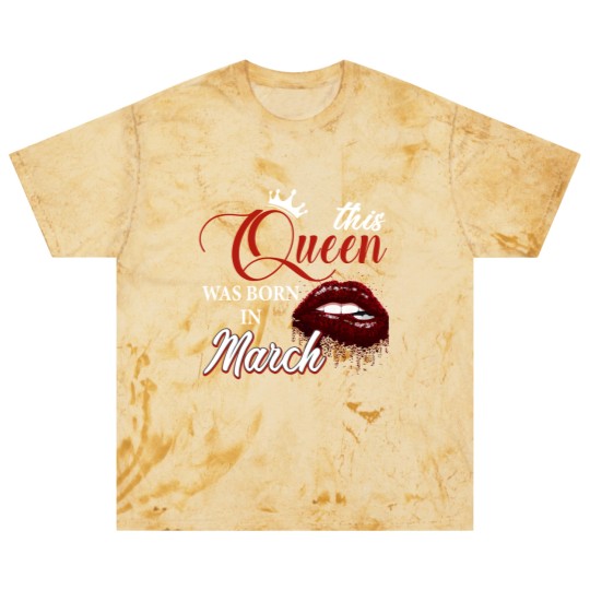 Discover This Queen Was Born In March Blast T Shirts, Birthday Blast T Shirts