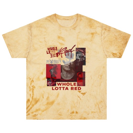 Discover Playboi Carti Whole Lotta Red Album 90s Rap Music Blast T Shirts