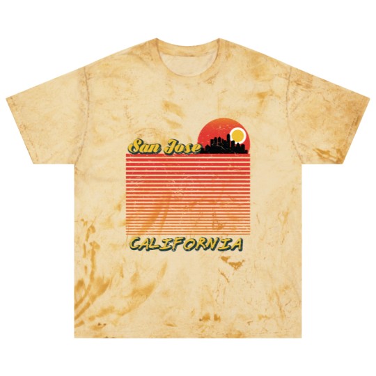 Discover Vintage San Jose City California Downtown Skyline Blast T Shirts
