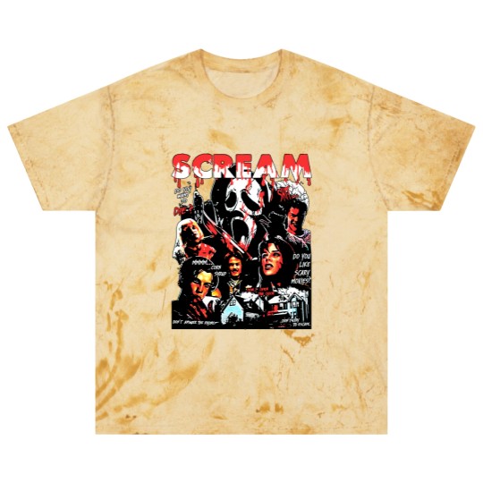 Discover Limited Vintage Scream Movie Blast T Shirts, Scream Halloween Blast T Shirts, Gift For Woman and Man Unisex Blast T Shirts