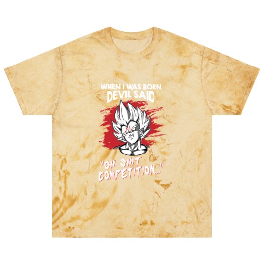 Discover Super Saiyan Majin vegeta)Super Saiyan Majin vegeta Blast T Shirts
