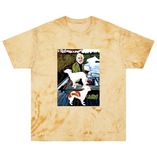 Discover Goodfellas Painting Old Man with Dog Blast T Shirts