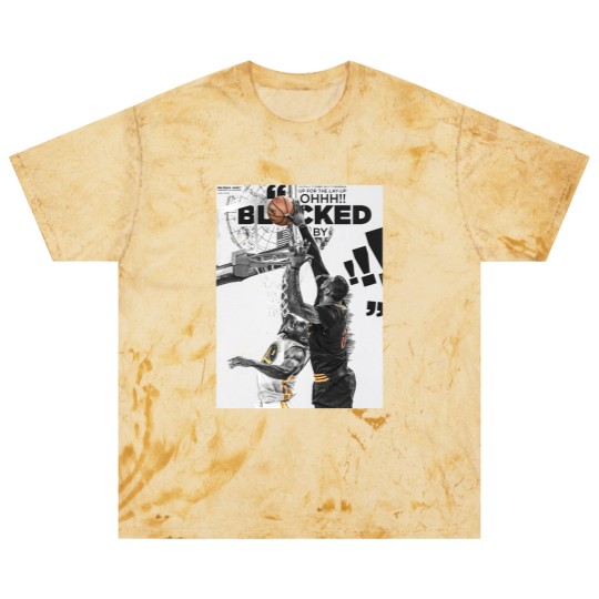 Discover LeBron James Chasedown Block Andre Iguodala Blast T Shirts