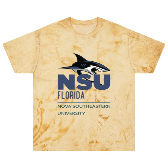 Discover Nova Southeastern University blue shark NSU Blast T Shirts