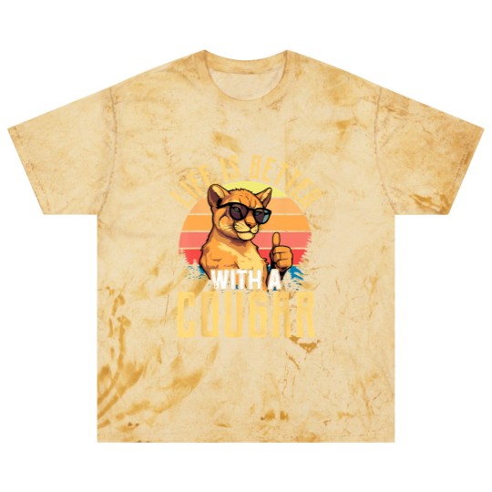 Discover life is better with a cougar funny cougars t Blast T Shirts