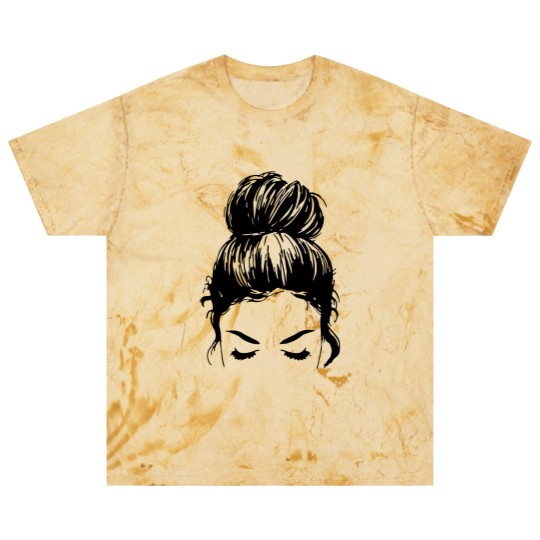 Discover Messy bun face - unisex Blast T Shirts | Mom Blast T Shirts | messy bun Blast T Shirts