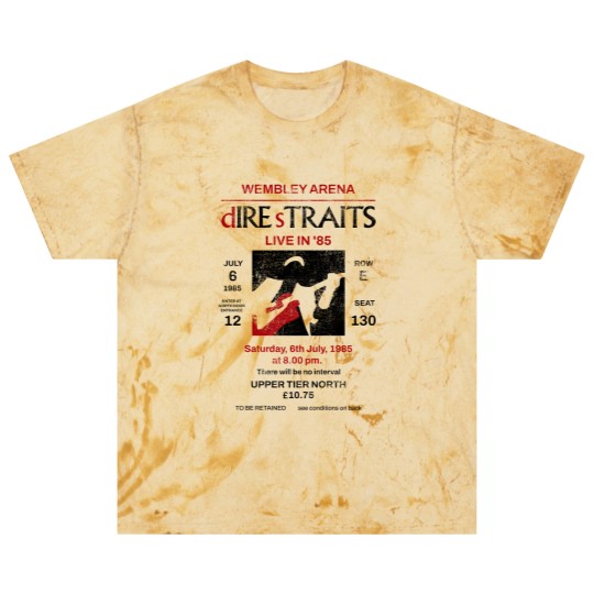 Discover Dire Straits Vintage Concert chandler Blast T Shirts