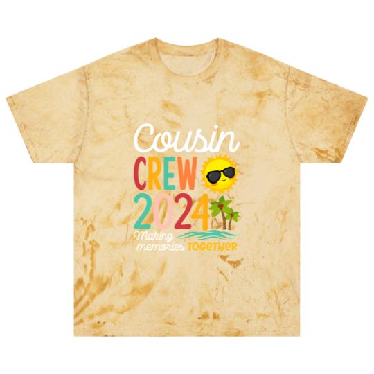 Discover Cousin Crew 2023 Summer Vacation Beach Family Trip Matching Blast T Shirts