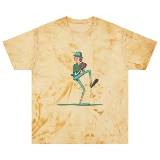 Discover Baseball pitcher throwing Blast T Shirts