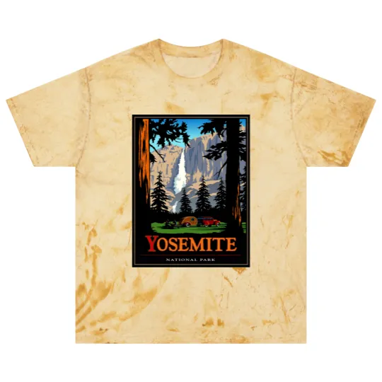 Discover Yosemite Blast T Shirts Vintage National Park Blast T Shirts