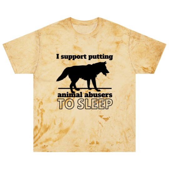 Discover I support puttin animal abusers to SLEEP Blast T Shirts