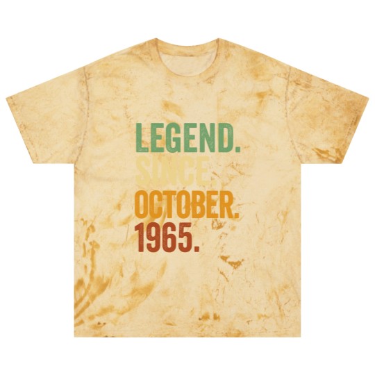 Discover Retro 1965 Birthday October Born Legend Since 1965 Blast T Shirts