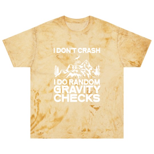 Discover Cycling Cycle MTB I Dont Crash I Do Random Gravity Checks Biking Blast T Shirts