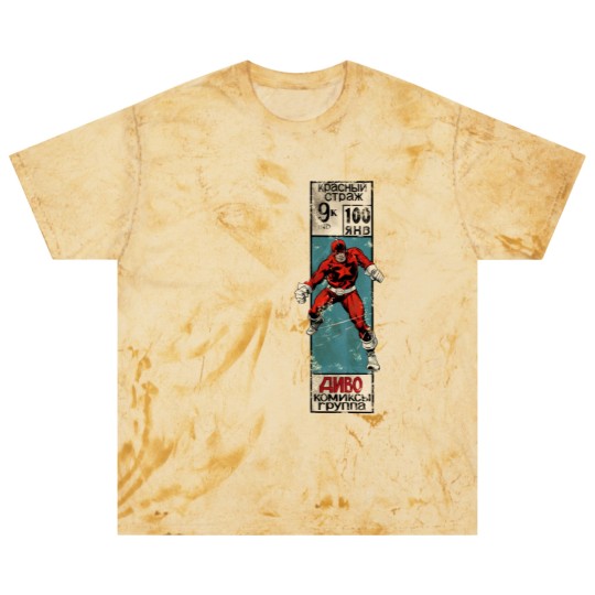 Discover Silver Age Red Guardian corner box Blast T Shirts