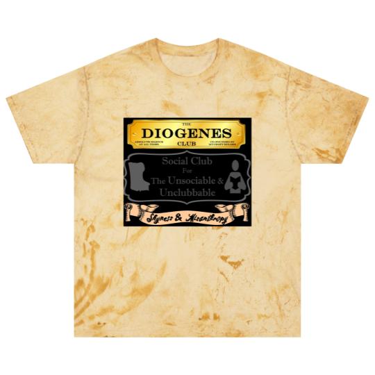 Discover Mycroft Holmes - Diogenes Club - For The Unsociable  Unclubbable Blast T Shirts