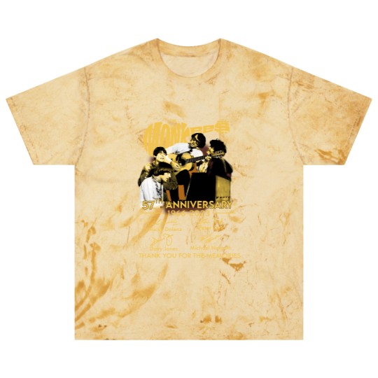 Discover The Monkees 57th Anniversary 1966-2023 Signatures Blast T Shirts, The Monkees Blast T Shirts Fan Gifts