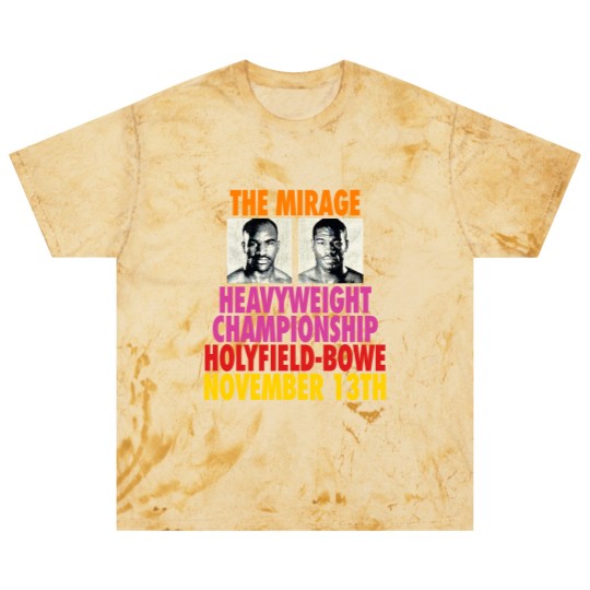 Discover Vtg Evander Holyfield Riddick Bowe Mens Boxing Blast T Shirts