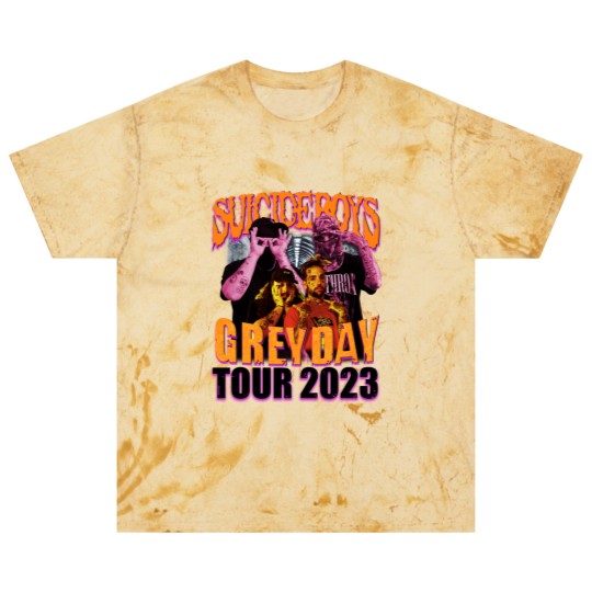 Discover Suicideboys Rap Blast T Shirts, Grey Day 2023 World Tour Vintage 90s
