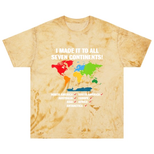 Discover world traveler seven continents 7 continents club white Blast T Shirts