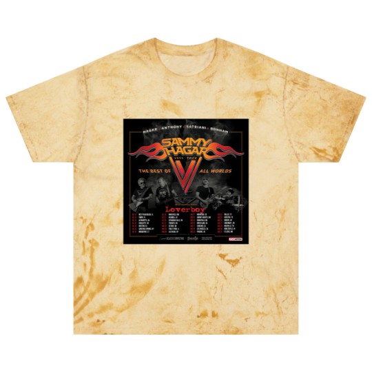 Discover Sammy Hagar Tour 2024 With Loverboy Blast T Shirts S
