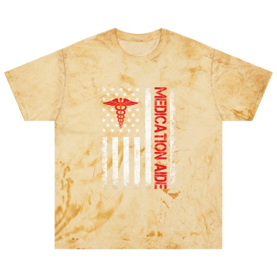Discover medication aide american flag med aide medication aides Blast T Shirts