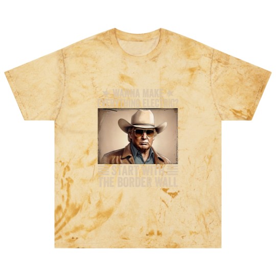 Discover TRump Wanna Make Everything Electric Start With The Border Wall Blast T Shirts