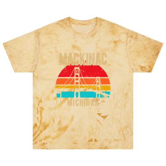 Discover mackinac bridge mackinaw retro vintage michigan souvenir Blast T Shirts