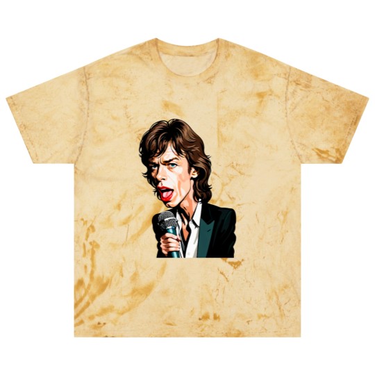 Discover Caricature of Mick Jagger Blast T Shirts